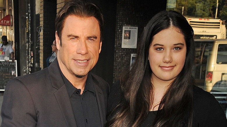 Ella Travolta and John Travolta