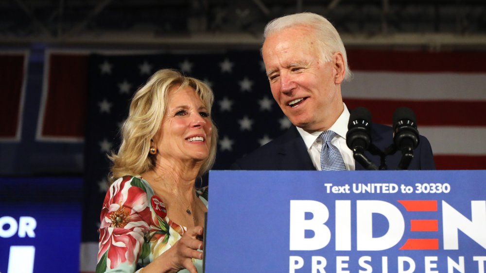 What Kamala Harris' Husband Has In Common With Jill Biden