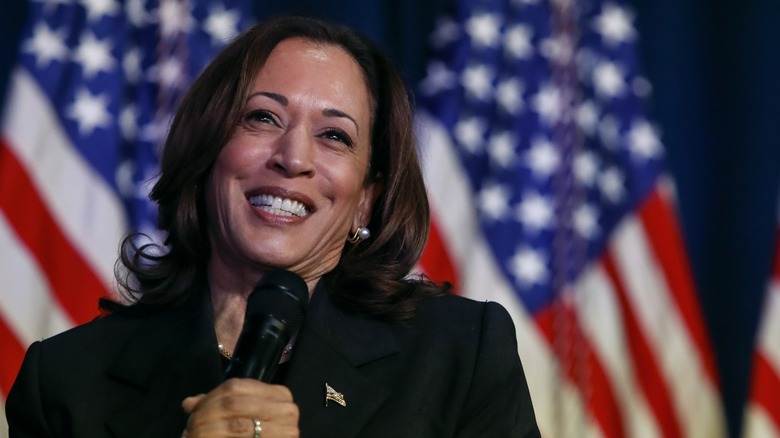 Kamala Harris smiling