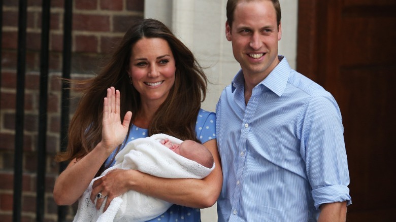 Kate Middleton Prince William baby Prince George