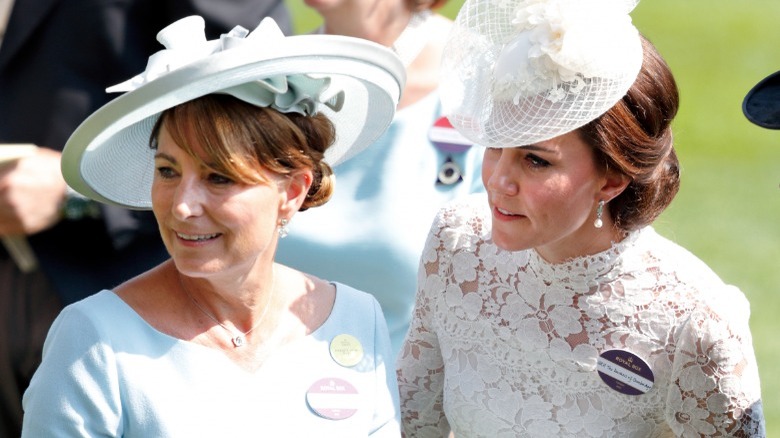 Carole Middleton and Kate Middleton