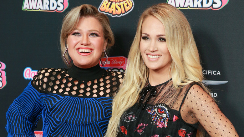 Kelly Clarkson and Carrie Underwood