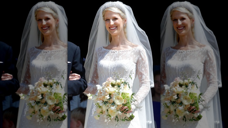 Lady Gabriella Windsor in wedding dress