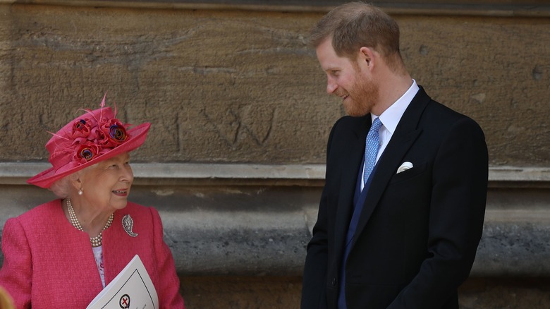 The royals attending a wedding