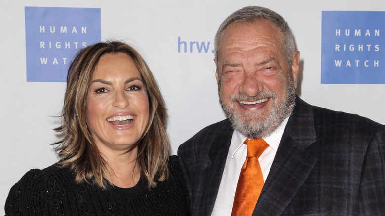 Mariska Hargitay and Dick Wolf