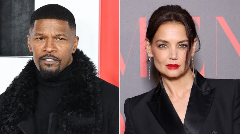 Jamie Foxx and Katie Holmes. 