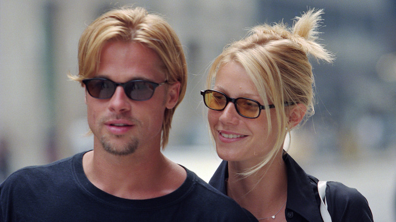 Brad Pitt Gwyneth Paltrow in public