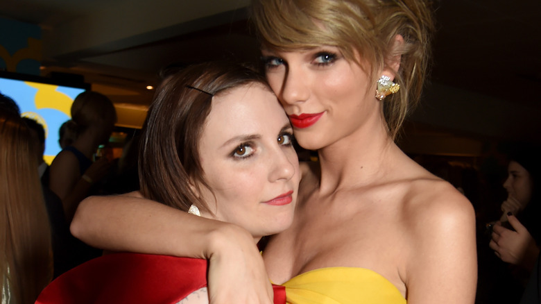 Lena Dunham and Taylor Swift