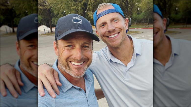 Chris Harrison and friend