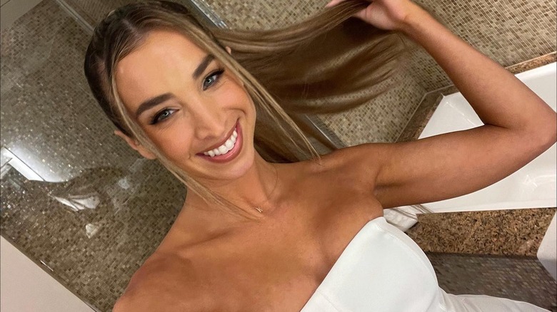 Katie Austin smiling in selfie 