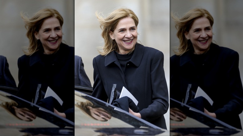 Infanta Cristina smiling 