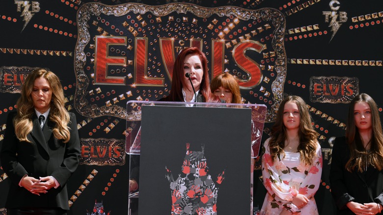 Priscilla Presley at "Elvis" film event