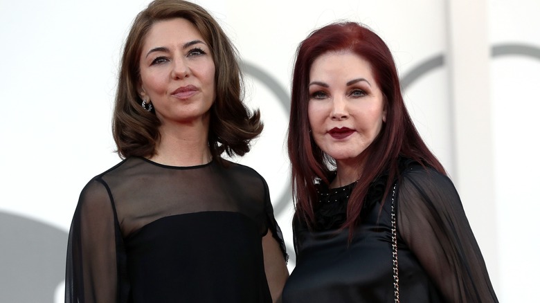 Priscilla Presley and Sophia Coppola