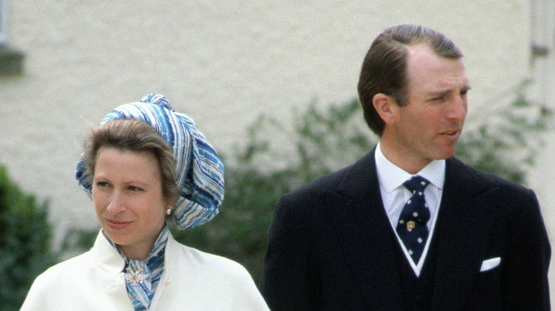 Anne and Mark walking together 