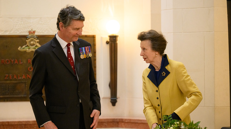 Anne and Timothy at an event 