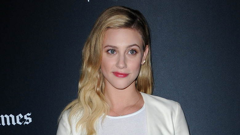 Lili Reinhart on the red carpet. 