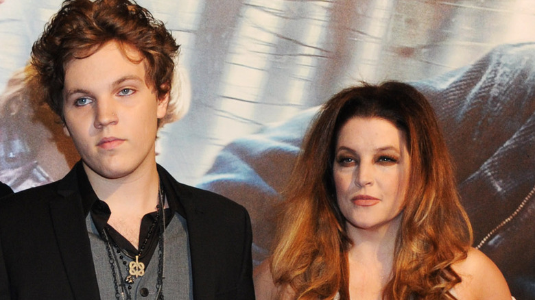 Lisa Marie Presley and Benjamin Keough