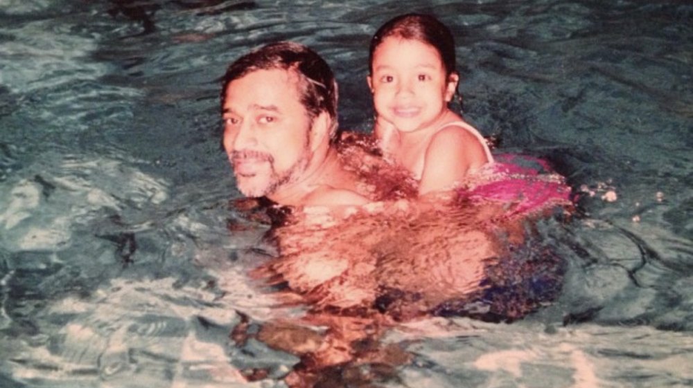 Liza Koshy with father
