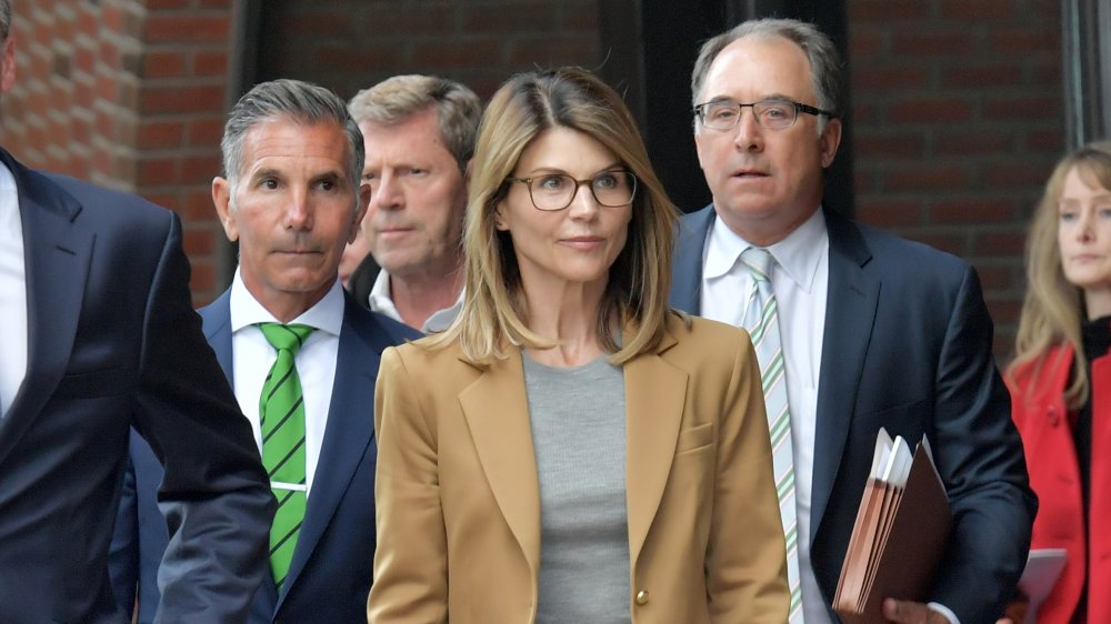 Lori Loughlin and Mossimo Giannulli at court appearance 