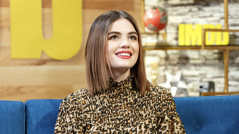 Lucy Hale on a tv show