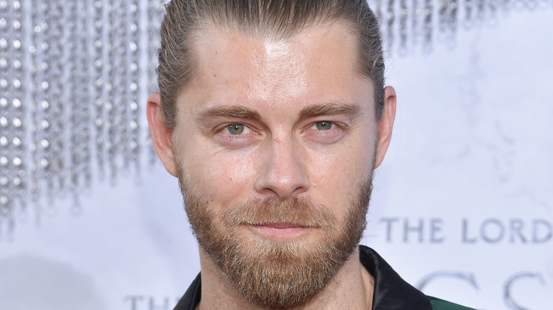 Luke Mitchell at a movie premier