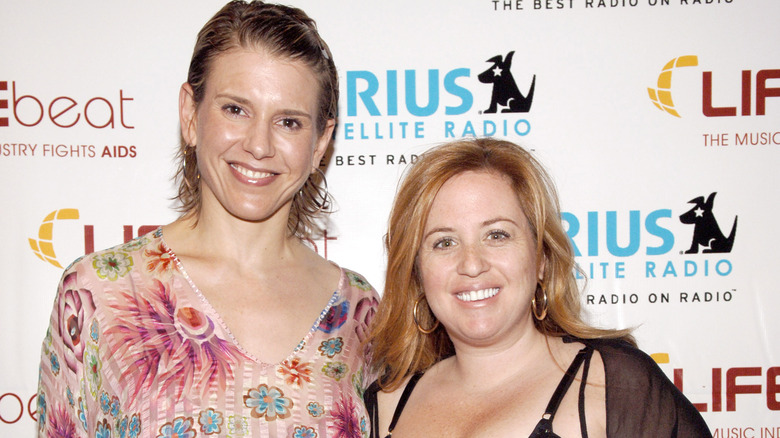 Martha Stewart's daughter Alexis Stewart with Jennifer Koppelman Hutt