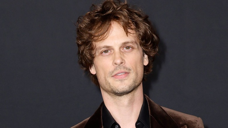 Matthew Gray Gubler staring into camera