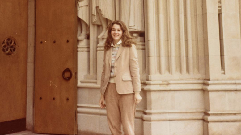 Melinda Gates in high school 