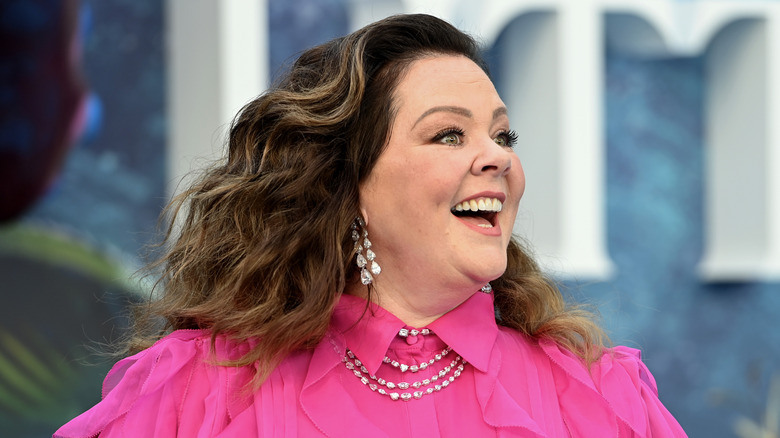 Melissa McCarthy laughing