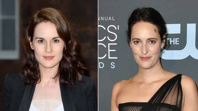 Michelle Dockery and Phoebe Waller-Bridge 