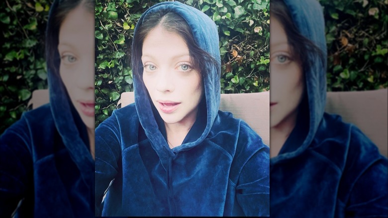 Michelle Trachtenberg in a selfie