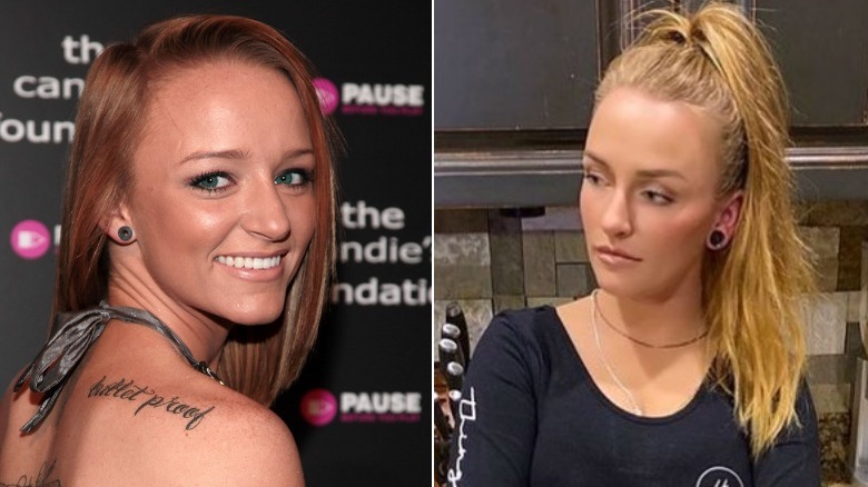 Maci Bookout at the Candies's Foundation Event and Maci Bookout McKinney at home advertising her bodysuit