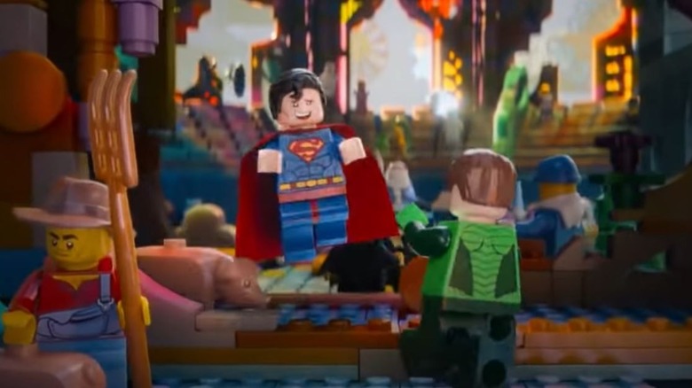 Superheroes in "The LEGO Movie"