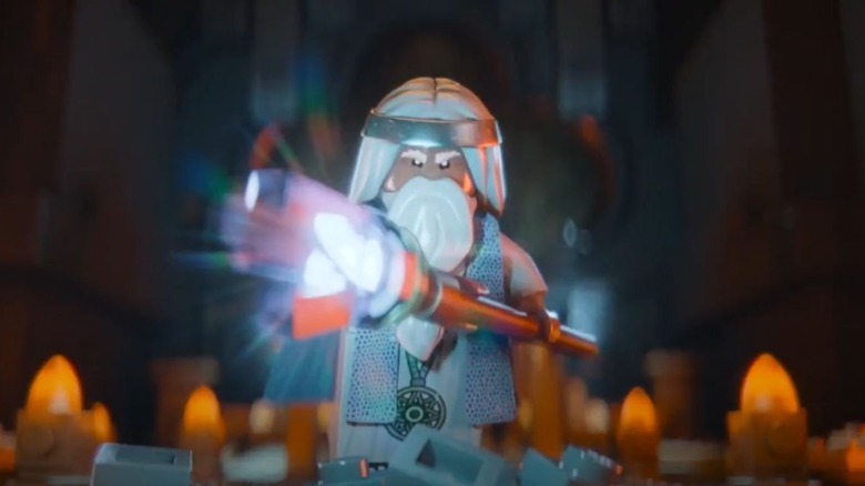 Vitruvius in "The LEGO Movie"