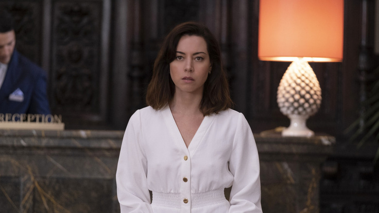 Aubrey Plaza in The White Lotus