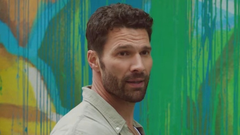 Aaron O'Connell in the trailer for "Junebug" 