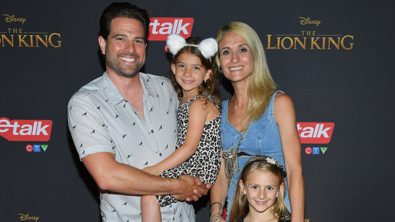 Scott McGillivray with his wife and daughters