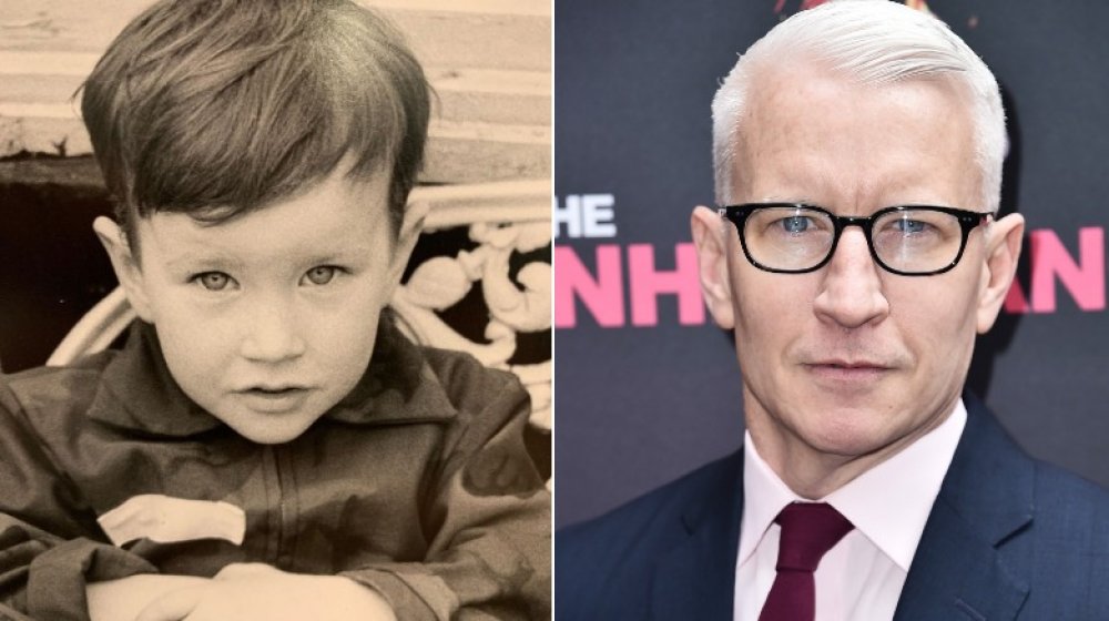 Anderson Cooper, then and now