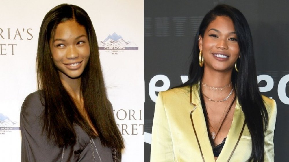 Chanel Iman then and now