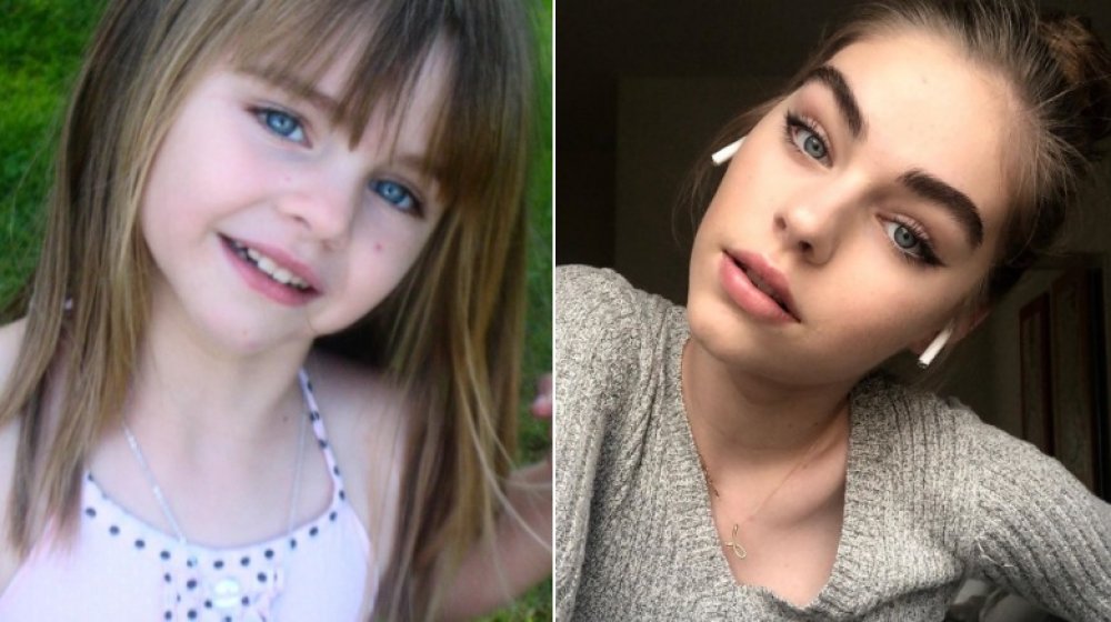 Jade Weber, then and now