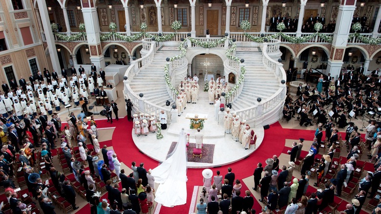 Princess Charlene and Prince Albert's wedding