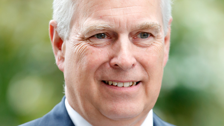 Prince Andrew smiling 