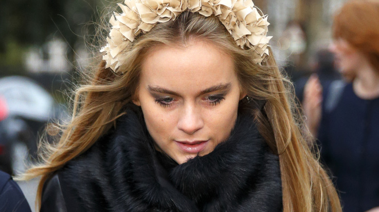 Cressida Bonas in 2013 while dating Prince Harry