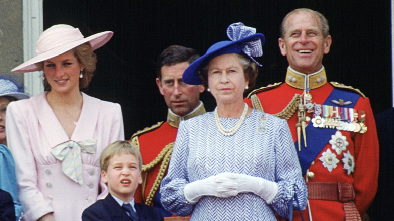 Royals on the balcony 