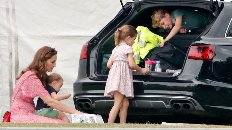 Princess Catherine with her kids