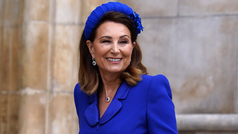 Carole Middleton smiling