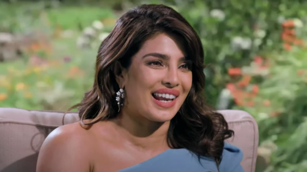 Priyanka Chopra during Oprah interview