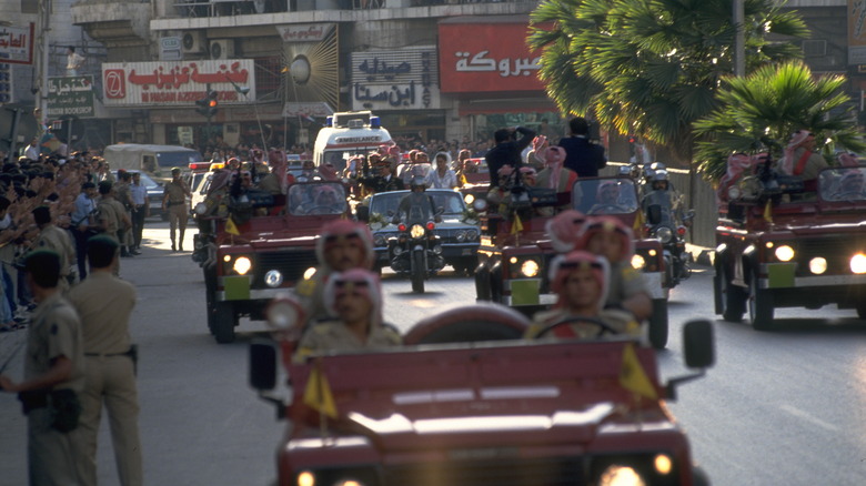 The streets of Jordan in 1993