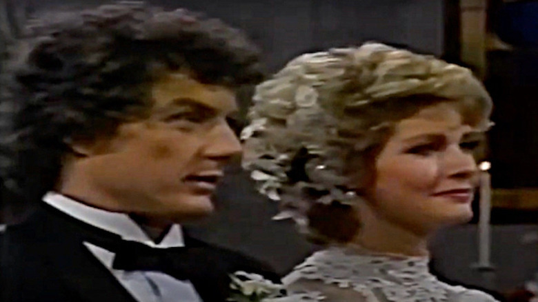 Roman Brady and Marlena Evans marrying