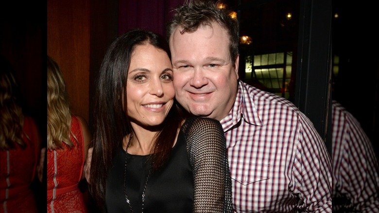 Bethenny Frankel, Eric Stonestreet smiling